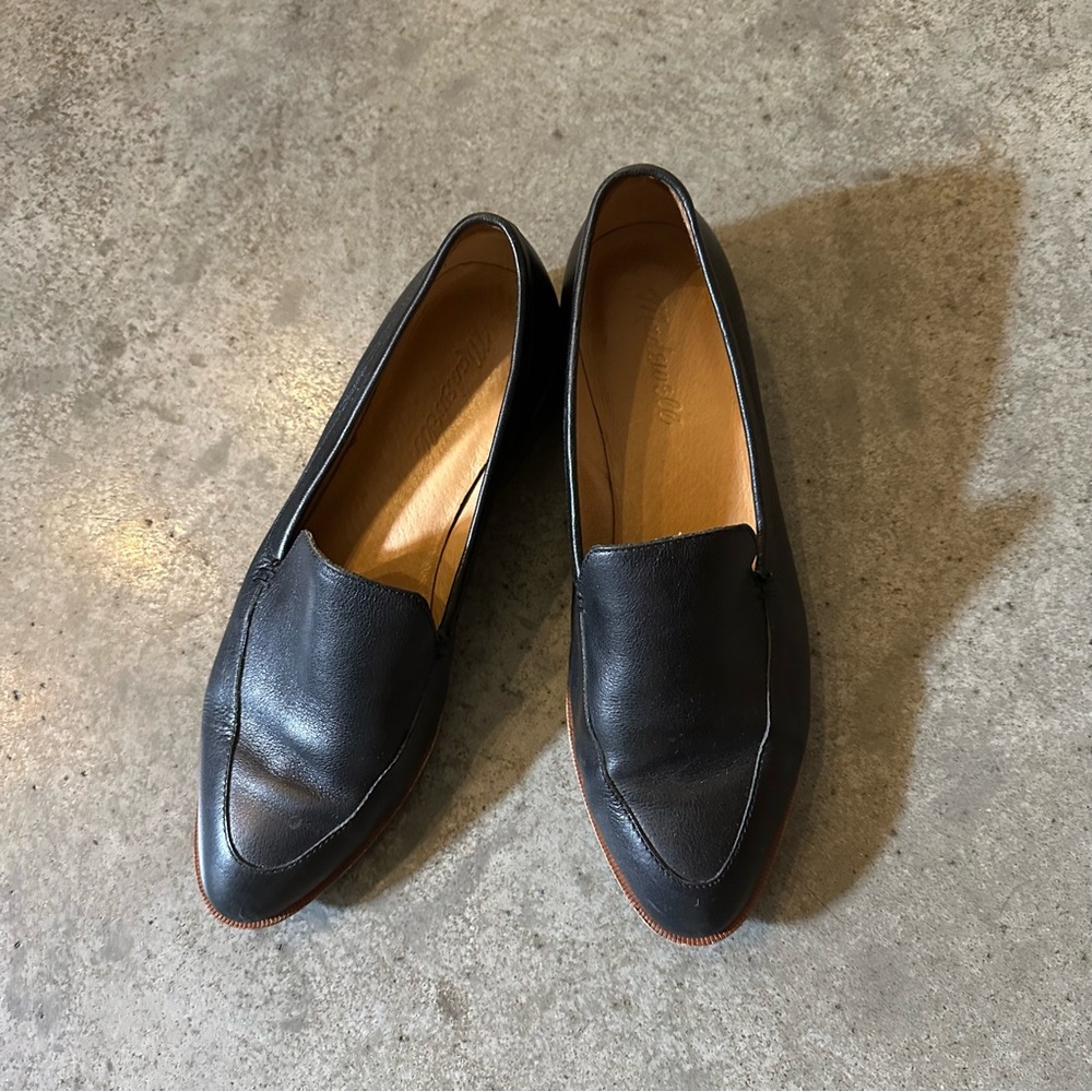 Madewell leather loafers